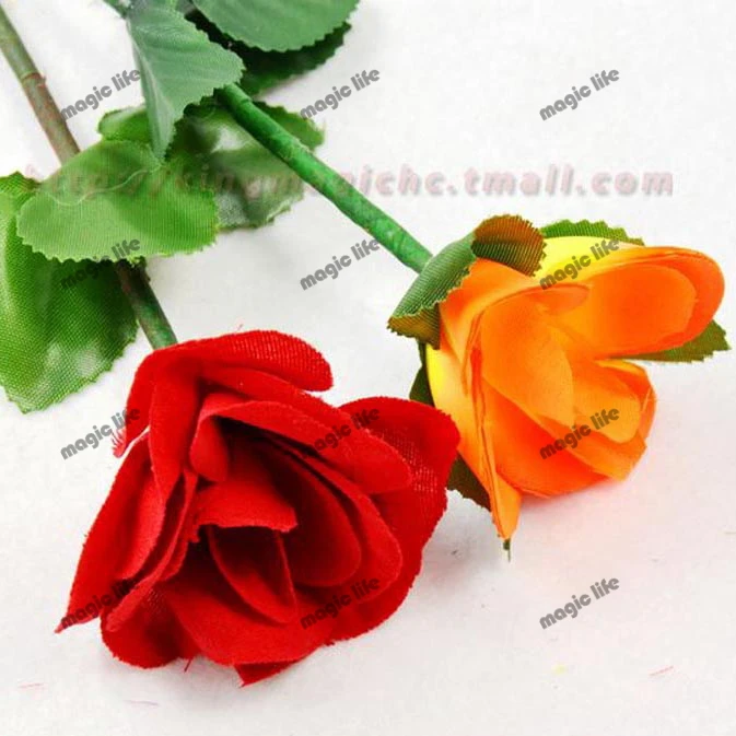 Folding Rose appearing rose new version 24.5cm red magic tricks magic sets magic props 10pcs each lot
Folding Rose appearing rose new version 24.5cm red magic tricks magic sets magic props 10pcs each lot