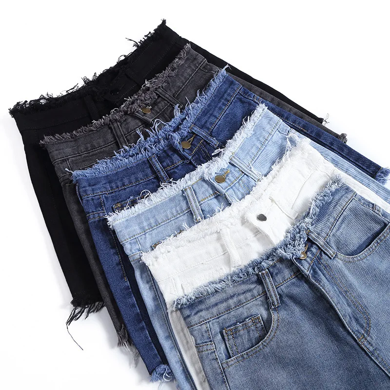 summer 2019 new Korean version of high waist loose leisure wide leg ladies jeans shorts women high waist jeans women jeans
summer 2019 new Korean version of high waist loose leisure wide leg ladies jeans shorts women high waist jeans women jeans