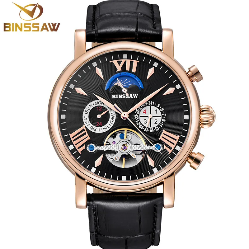 Men New Tourbillon Automatic Mechanical Watch Fashion Luxury Brand Steel Sports Leather Business Watches Phase Moon Self-Wind
Men New Tourbillon Automatic Mechanical Watch Fashion Luxury Brand Steel Sports Leather Business Watches Phase Moon Self-Wind