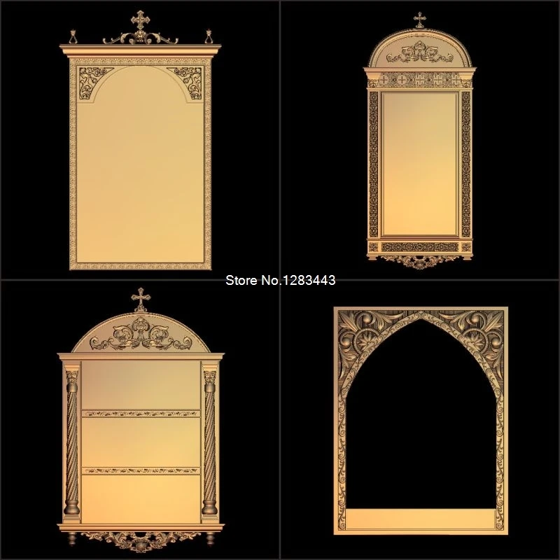 4pcs Window Decor 3D Model STL relief for cnc STL format Furniture Window Decor 3D STL format furniture decoration
4pcs Window Decor 3D Model STL relief for cnc STL format Furniture Window Decor 3D STL format furniture decoration
