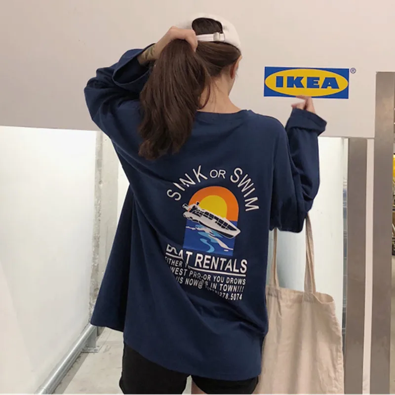 Harajuku Streetwear Hip Hop T Shirt Femme Korean Style Ulzzang Harajuku Funny Printed Full Length T-shirt Female Casual Tops
Harajuku Streetwear Hip Hop T Shirt Femme Korean Style Ulzzang Harajuku Funny Printed Full Length T-shirt Female Casual Tops