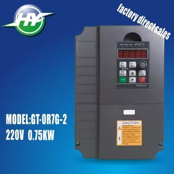 Huanyang 0.75kw 220v 60Hz vector control variable frequency drive vfd inverter factory direct sales 
Huanyang 0.75kw 220v 60Hz vector control variable frequency drive vfd inverter factory direct sales