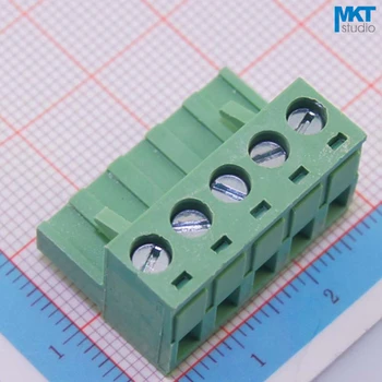 100Pcs 5P 5.08mm Pitch Right Angle Female PCB Electrical Screw Wire Terminal Block Connector
100Pcs 5P 5.08mm Pitch Right Angle Female PCB Electrical Screw Wire Terminal Block Connector