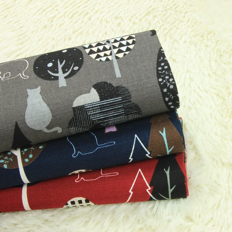half yard import thicken cotton fabric with cartoon little tree cat print, handmade DIY quilts bag tissue A821
half yard import thicken cotton fabric with cartoon little tree cat print, handmade DIY quilts bag tissue A821