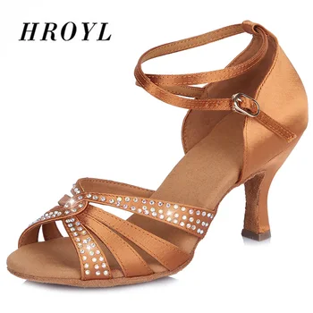New arrival Ladies Latin dance shoes exquisite satin diamond ballroom Tango dancing shoes for Women/Girls Competition Practice
New arrival Ladies Latin dance shoes exquisite satin diamond ballroom Tango dancing shoes for Women/Girls Competition Practice