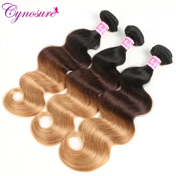 Cynosure Ombre Brazilian Hair Weave 3 Bundles T1B/4/27 or T1B/27 Body Wave Human Hair Bundles Non Remy Hair Extensions
Cynosure Ombre Brazilian Hair Weave 3 Bundles T1B/4/27 or T1B/27 Body Wave Human Hair Bundles Non Remy Hair Extensions