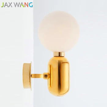 Modern Simple Wall Lights Nordic Restaurant Bar Led Wall Lamps Hotel Aisle Terrace Lamp White Glass Shade Light Fixtures
Modern Simple Wall Lights Nordic Restaurant Bar Led Wall Lamps Hotel Aisle Terrace Lamp White Glass Shade Light Fixtures
