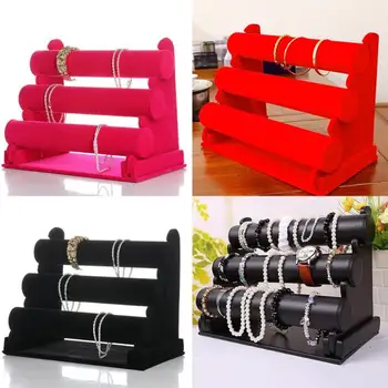 3-Tier Jewelry Bracelet Watch Bangle Display Holder Stand Showcase T-bar Stand Rack Bracele Holder
3-Tier Jewelry Bracelet Watch Bangle Display Holder Stand Showcase T-bar Stand Rack Bracele Holder