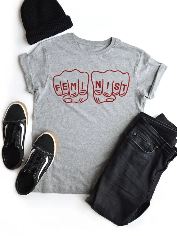 Feminist T-Shirt Hipster Aesthetic Unisex Clothes Tee Feminism Grunge Gray Tops Graphic 90s Red Print t shirt Popular Female tee
Feminist T-Shirt Hipster Aesthetic Unisex Clothes Tee Feminism Grunge Gray Tops Graphic 90s Red Print t shirt Popular Female tee