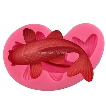 Silicone Fondant Cake molds 3D Fish Candle Moulds Soap Mold Chocolate Mould for The Baking Tools Cake 20pcs Free DHL/Fedex
Silicone Fondant Cake molds 3D Fish Candle Moulds Soap Mold Chocolate Mould for The Baking Tools Cake 20pcs Free DHL/Fedex
