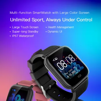 SmartWatch IP6 Waterproof Bluetooth Smart Bracelet Heart Rate Blood Pressure Color Screen Sports Men Women Relogio Inteligente
SmartWatch IP6 Waterproof Bluetooth Smart Bracelet Heart Rate Blood Pressure Color Screen Sports Men Women Relogio Inteligente