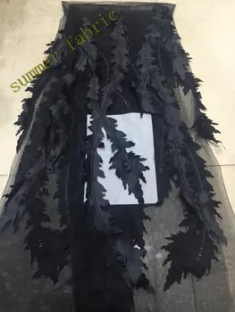 High Quality with beads African cord Lace Fabric For nigerian dress in white and black colour
High Quality with beads African cord Lace Fabric For nigerian dress in white and black colour