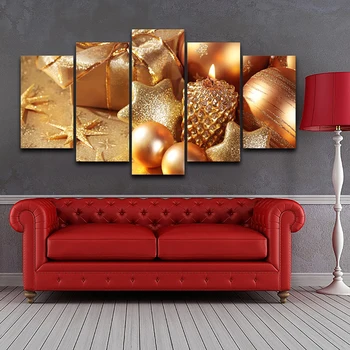 Home Decor Living Room Modular HD Printed 5 Panel Exquisite Christmas Things Framework Wall Art Painting Canvas Poster Pictures
Home Decor Living Room Modular HD Printed 5 Panel Exquisite Christmas Things Framework Wall Art Painting Canvas Poster Pictures