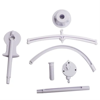 White Baby Crib Mobile Bed Bell Toy Holder Arm Bracket + Wind-up Music Box
White Baby Crib Mobile Bed Bell Toy Holder Arm Bracket + Wind-up Music Box