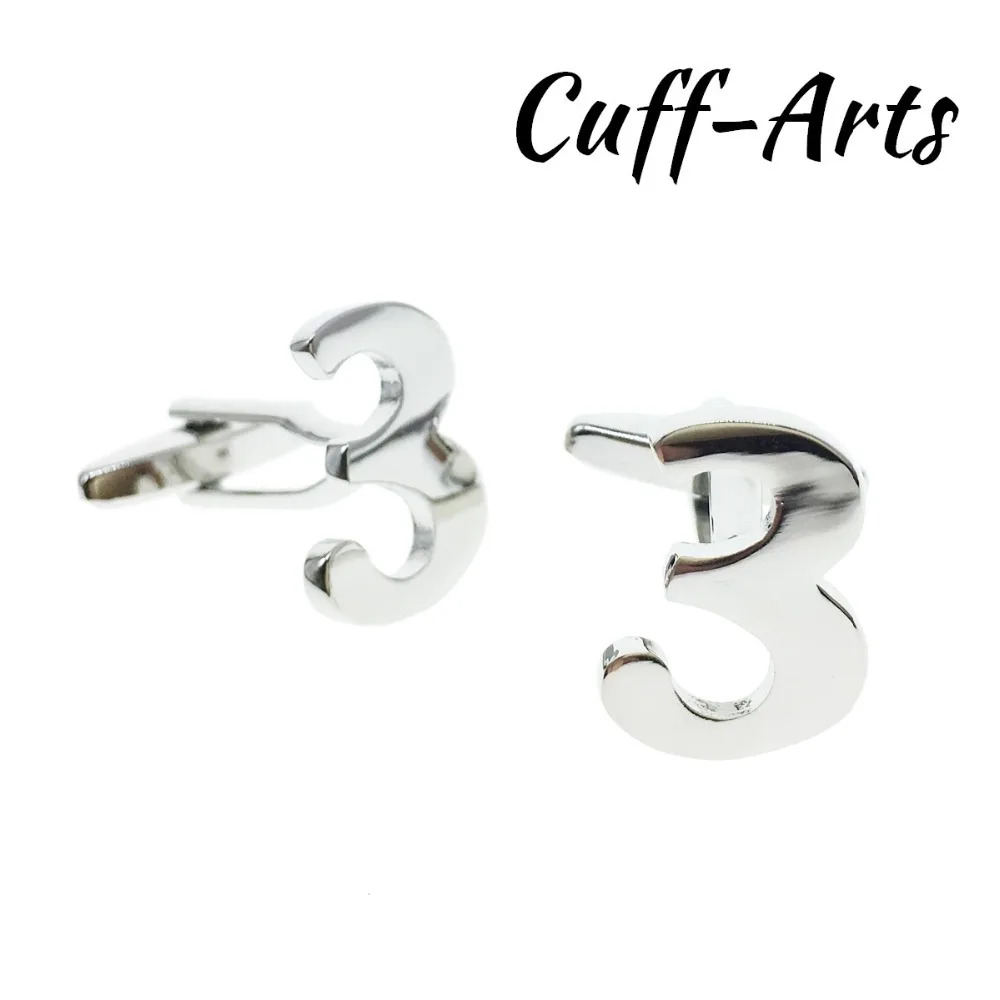 Cufflinks for Mens Arabic numerals 3 Cufflink Shirt Cuff links Gifts for Men Gemelos Les Boutons De Manchette by Cuffarts C10280
Cufflinks for Mens Arabic numerals 3 Cufflink Shirt Cuff links Gifts for Men Gemelos Les Boutons De Manchette by Cuffarts C10280