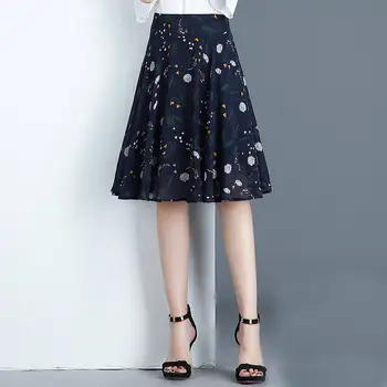 2019 New Summer Women High Waist Pleated A Line Skirts Female Vintage Ruffles Skirt Ladies Plus Size Elastic Waist Mid Skirt Z96
2019 New Summer Women High Waist Pleated A Line Skirts Female Vintage Ruffles Skirt Ladies Plus Size Elastic Waist Mid Skirt Z96
