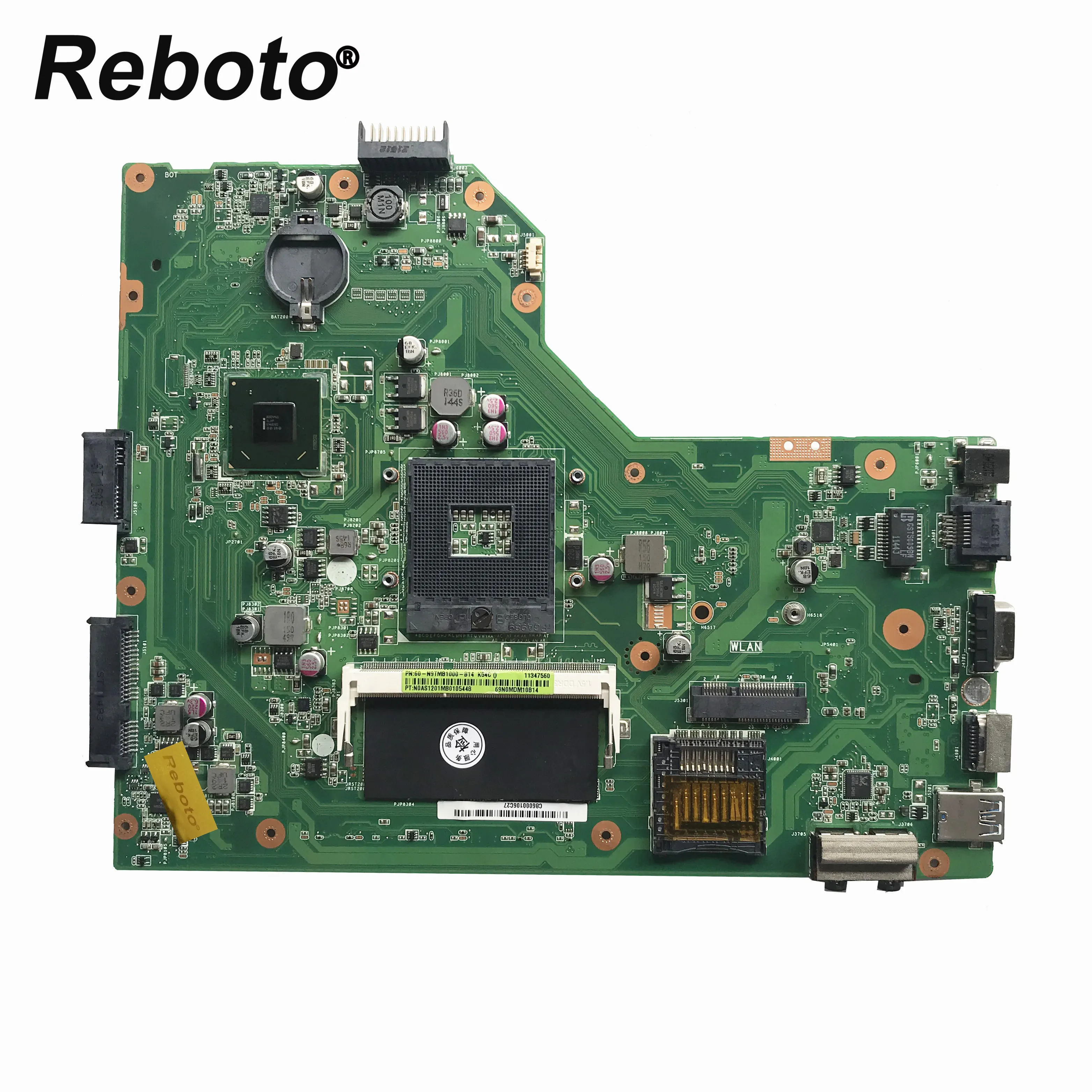 Reboto For ASUS K54C X54C Laptop Motherboard 60-N9TMB1000 HM65 PGA989 DDR3 K54C REV:2.1 MB 100% Tested Fast Ship
Reboto For ASUS K54C X54C Laptop Motherboard 60-N9TMB1000 HM65 PGA989 DDR3 K54C REV:2.1 MB 100% Tested Fast Ship