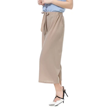 Women Solid Color Trousers Cool Striped Loose Wide Leg Pants for Summer TY53 
Women Solid Color Trousers Cool Striped Loose Wide Leg Pants for Summer TY53