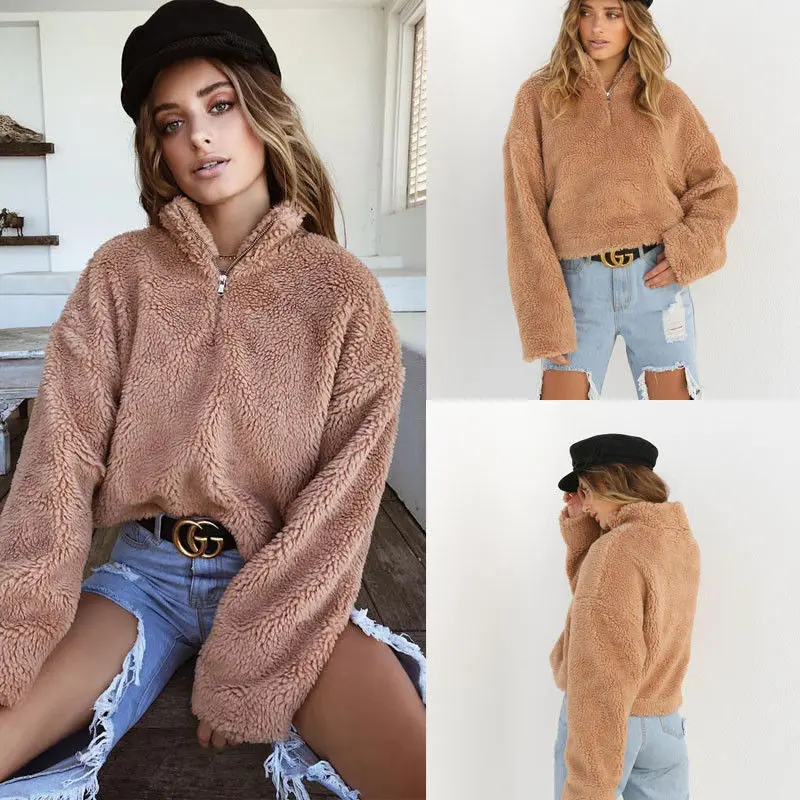2019 Autumn Winter Warm Fluffy Sweater Women Turtleneck Long Sleeve Pullover Knitted Crop Tops Solid Sweaters
2019 Autumn Winter Warm Fluffy Sweater Women Turtleneck Long Sleeve Pullover Knitted Crop Tops Solid Sweaters