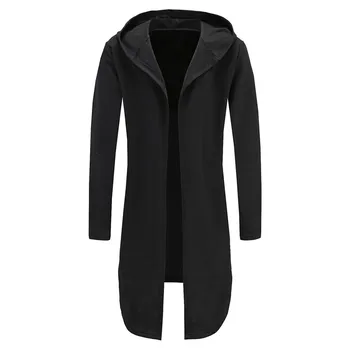 2019 Men's casual clothes Men Trench Coat Fashion Long Fit Trench Coat Men Overcoat Solid colored hat and long poncho
2019 Men's casual clothes Men Trench Coat Fashion Long Fit Trench Coat Men Overcoat Solid colored hat and long poncho