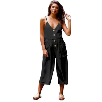 Fashion Women soft and comfortable Strappy V Neck Backless Cotton Linen Playsuit Party Jumpsuit L50/0116
Fashion Women soft and comfortable Strappy V Neck Backless Cotton Linen Playsuit Party Jumpsuit L50/0116