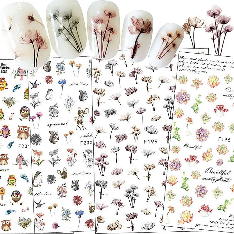 1pcs 3D Colorful Flowers Super Thin Nail Stickers Tips Nail Adhesive Decals Manicure Decoration DIY Nail Art UV Gel Nail Decal
1pcs 3D Colorful Flowers Super Thin Nail Stickers Tips Nail Adhesive Decals Manicure Decoration DIY Nail Art UV Gel Nail Decal