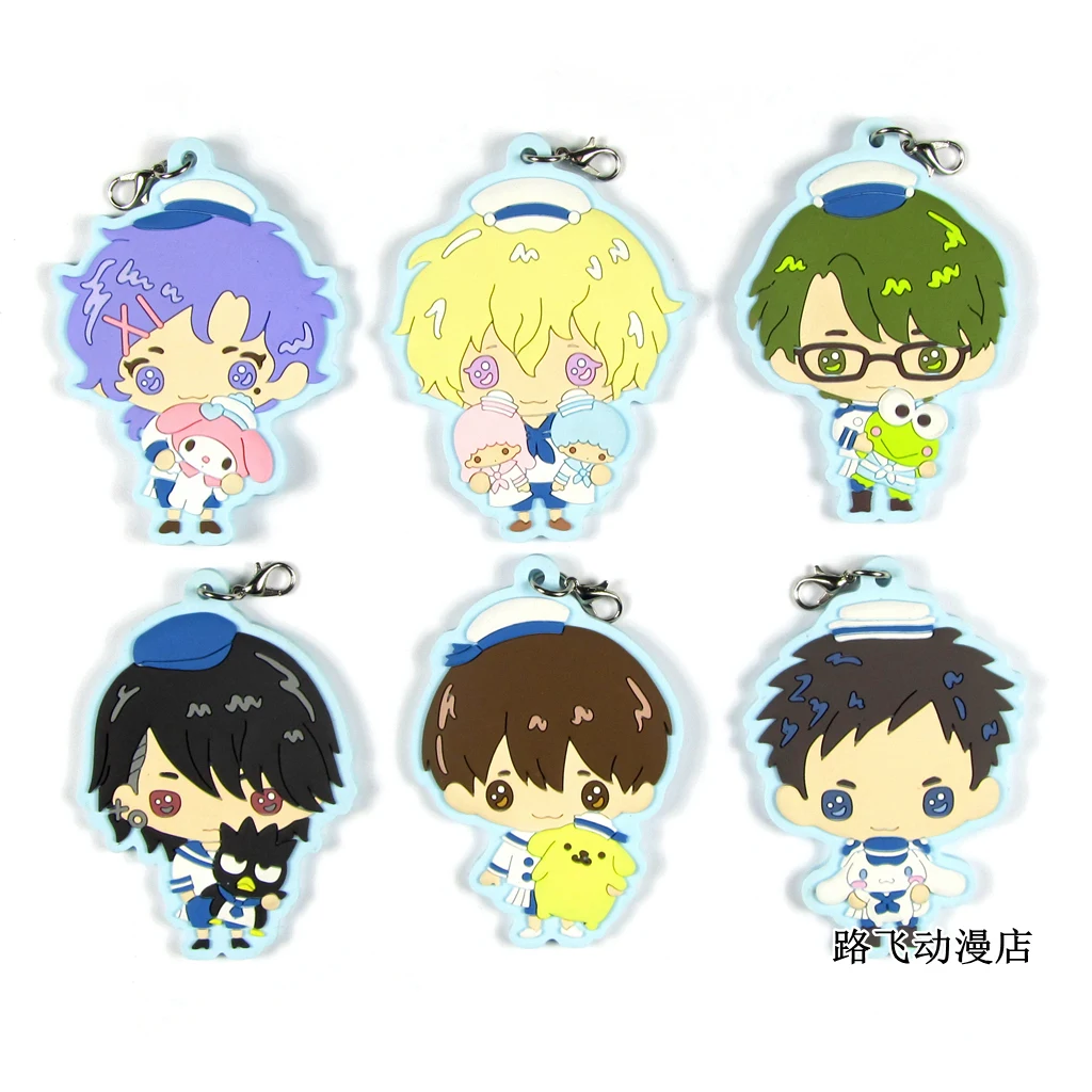 6 Styles Sanrio Keychains Anime Model Action Figure Mobile Phone Schoolbag Rubber Keychain Pendant 6cm
6 Styles Sanrio Keychains Anime Model Action Figure Mobile Phone Schoolbag Rubber Keychain Pendant 6cm