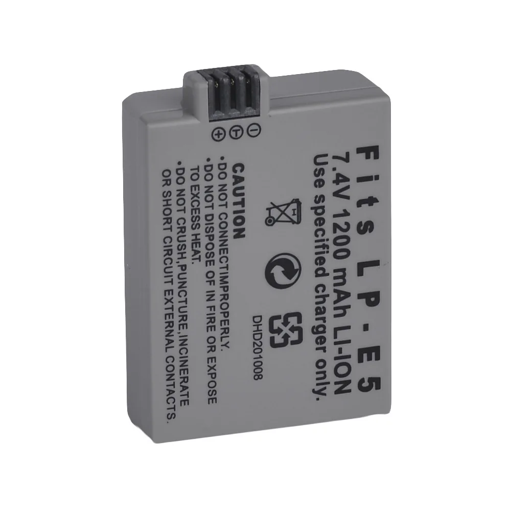 GTF1pcs EO 1000DS SLR camera battery, LP-E5 lithium battery, full decoding battery
GTF1pcs EO 1000DS SLR camera battery, LP-E5 lithium battery, full decoding battery