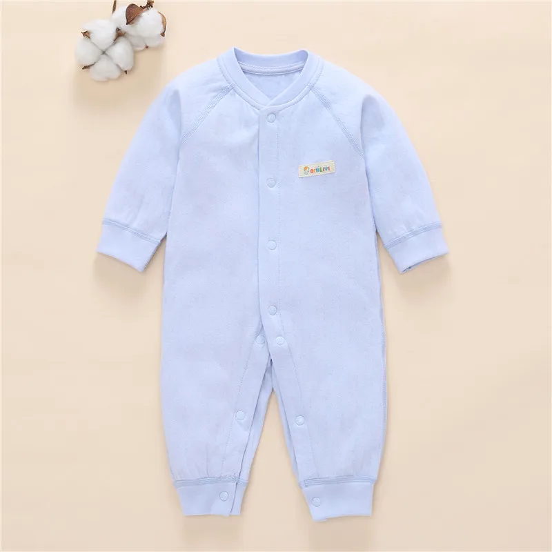 Jumpsuits Buttons-Up 100% Cotton Long-Sleeves Cute Absorbent Breathable Coveralls 0-12 Months
Jumpsuits Buttons-Up 100% Cotton Long-Sleeves Cute Absorbent Breathable Coveralls 0-12 Months