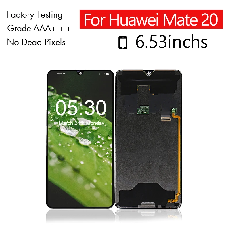 Для Huawei Mate 20 ЖК-дисплей сенсорный экран в сборе дигитайзер для дисплей запасные