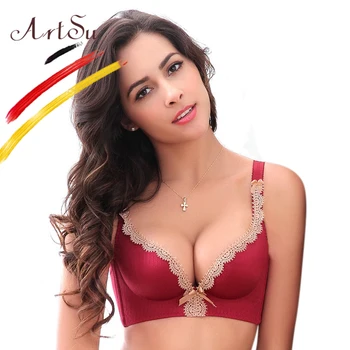 ArtSu Women Push Up Bra Lolita Style Embroidery ABC Cup Casual Lingerie Underwear 2018 Spring Seamless Adjustable Bralette Mujer
ArtSu Women Push Up Bra Lolita Style Embroidery ABC Cup Casual Lingerie Underwear 2018 Spring Seamless Adjustable Bralette Mujer