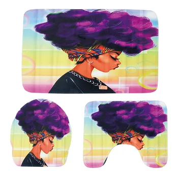 3PCS Toilet Seat Cover Set Absorbent Non-Slip Bathroom Rug Bath Mat Set Mat Flannel Floor Mats Women Printing Door Floor Flowers
3PCS Toilet Seat Cover Set Absorbent Non-Slip Bathroom Rug Bath Mat Set Mat Flannel Floor Mats Women Printing Door Floor Flowers