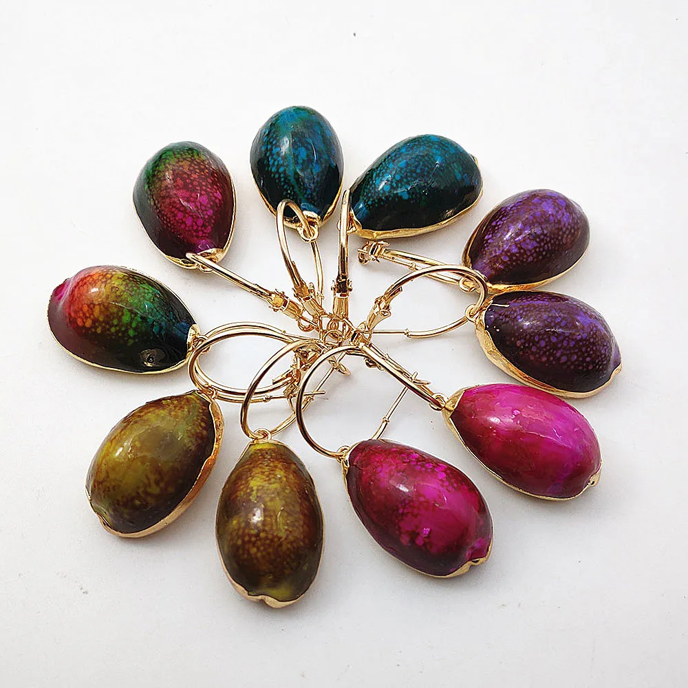 2019 Women's Jewelry Oval Natural Shell Drop Earrings Round Gold Circle Earrings Geometric Earrings for Women Beach Jewelry W710
2019 Women's Jewelry Oval Natural Shell Drop Earrings Round Gold Circle Earrings Geometric Earrings for Women Beach Jewelry W710