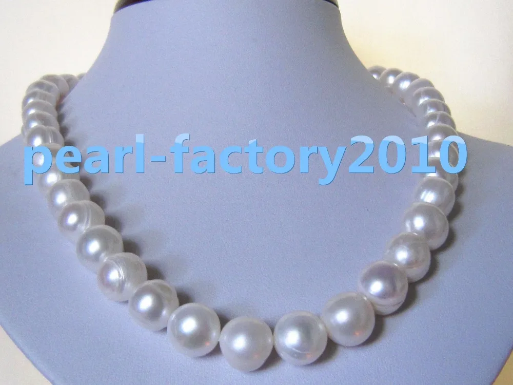 Free Shipping >>>>> huge 18" 13-12MM SOUTH SEA NATURAL White PEARL NECKLACE 14K GOLD CLASP
Free Shipping >>>>> huge 18" 13-12MM SOUTH SEA NATURAL White PEARL NECKLACE 14K GOLD CLASP