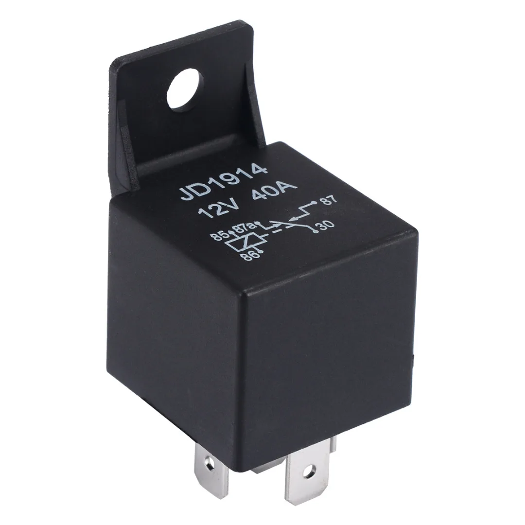 Waterproof Car Long Life Automotive Relay Normally Open DC 12V/DC 24V 5 Pin Alloy Car Auto Relay Black
Waterproof Car Long Life Automotive Relay Normally Open DC 12V/DC 24V 5 Pin Alloy Car Auto Relay Black