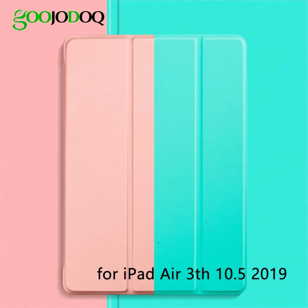 Case For iPad Air 3 10.5 2019 Case, GOOJODOQ Smart Cover Trifold Stand Soft Back Case for iPad Air 3rd Generation 10.5'' 2019
Case For iPad Air 3 10.5 2019 Case, GOOJODOQ Smart Cover Trifold Stand Soft Back Case for iPad Air 3rd Generation 10.5'' 2019