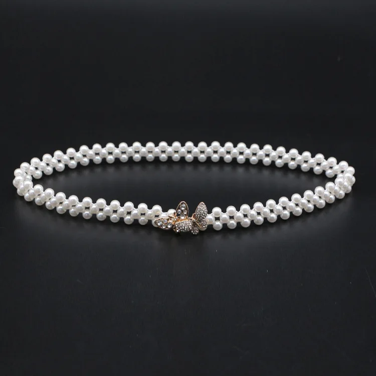 Women Elegnat Waist Belt White Pearl Metal Waistband for Women Dresses Coats Shirts Sashes Classy Female Fashionable All Match
Women Elegnat Waist Belt White Pearl Metal Waistband for Women Dresses Coats Shirts Sashes Classy Female Fashionable All Match