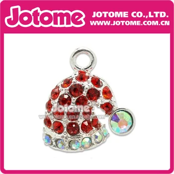 Small Santa Claus Hat Christmas Crystal Red & AB Rhinestone Charms Chunky Pendant Gift
Small Santa Claus Hat Christmas Crystal Red & AB Rhinestone Charms Chunky Pendant Gift