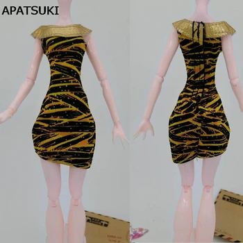 Fashion Yellow Zebra Clothes For Monster High Dolls Dress Party Summer Short Dresses Vestidos One Piece Dresses For Monster Doll
Fashion Yellow Zebra Clothes For Monster High Dolls Dress Party Summer Short Dresses Vestidos One Piece Dresses For Monster Doll