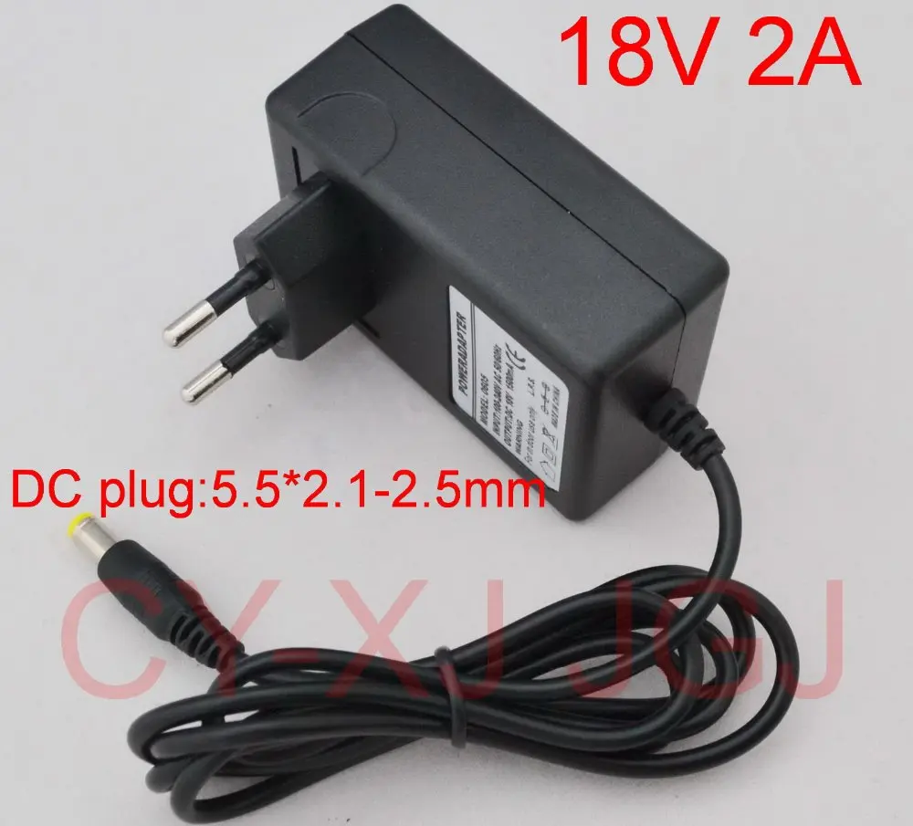 1PCS 18V 2A AC Adapter DC 18V 2A 2000mA Power Supply for BCA-144 Ryobi 14.4V Drill Charger
1PCS 18V 2A AC Adapter DC 18V 2A 2000mA Power Supply for BCA-144 Ryobi 14.4V Drill Charger
