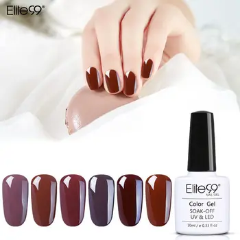 Elite99 10ml Coffee Series Gel Polish Nail Gel Soak Off UV Gel Polish Brown Series Vernis Semi Permanent Hybrid Lacquer
Elite99 10ml Coffee Series Gel Polish Nail Gel Soak Off UV Gel Polish Brown Series Vernis Semi Permanent Hybrid Lacquer