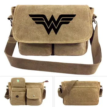 WISHOT Superhero Wonder Woman Cartoon Messenger Bags Shoulder Bag Girls Boys Anime Canvas School Bags Handbags For Teenagers
WISHOT Superhero Wonder Woman Cartoon Messenger Bags Shoulder Bag Girls Boys Anime Canvas School Bags Handbags For Teenagers