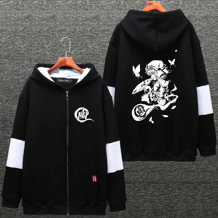 Men's Hoodie Anime TouHou Project Saigyouji Yuyuko Cosplay Hooded Sweatshirts Patchwork Hoody Jacket Fall Winter Coat 2018 NEW
Men's Hoodie Anime TouHou Project Saigyouji Yuyuko Cosplay Hooded Sweatshirts Patchwork Hoody Jacket Fall Winter Coat 2018 NEW