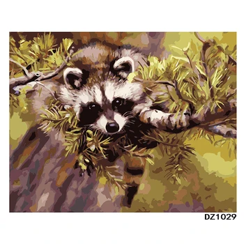Raccoon on Tree DIY Coloring Paint By number Tools picture Beautiful Painting By Numbers Surprise Gift art supplies dropship 
Raccoon on Tree DIY Coloring Paint By number Tools picture Beautiful Painting By Numbers Surprise Gift art supplies dropship