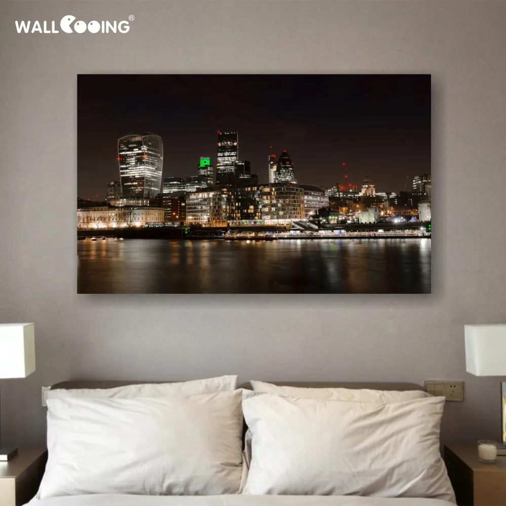 Canvas Painting Independent Print Decoration City Night Photo Paris Shanghai London Dubai Singapore Famous Building Pictures
Canvas Painting Independent Print Decoration City Night Photo Paris Shanghai London Dubai Singapore Famous Building Pictures