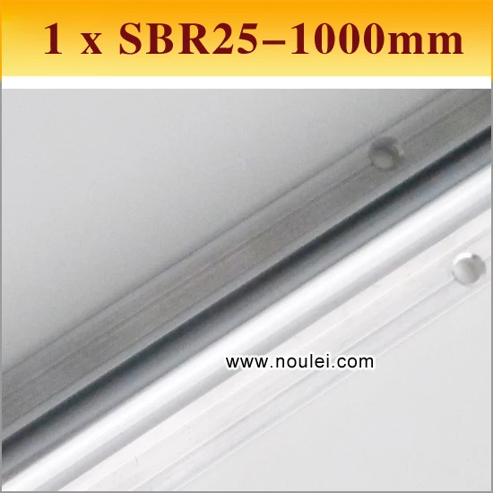 

1pcs SBR25 1000mm Linear Motion guide supported rail SBR linear shaft 25mm for CNC can be cut any length