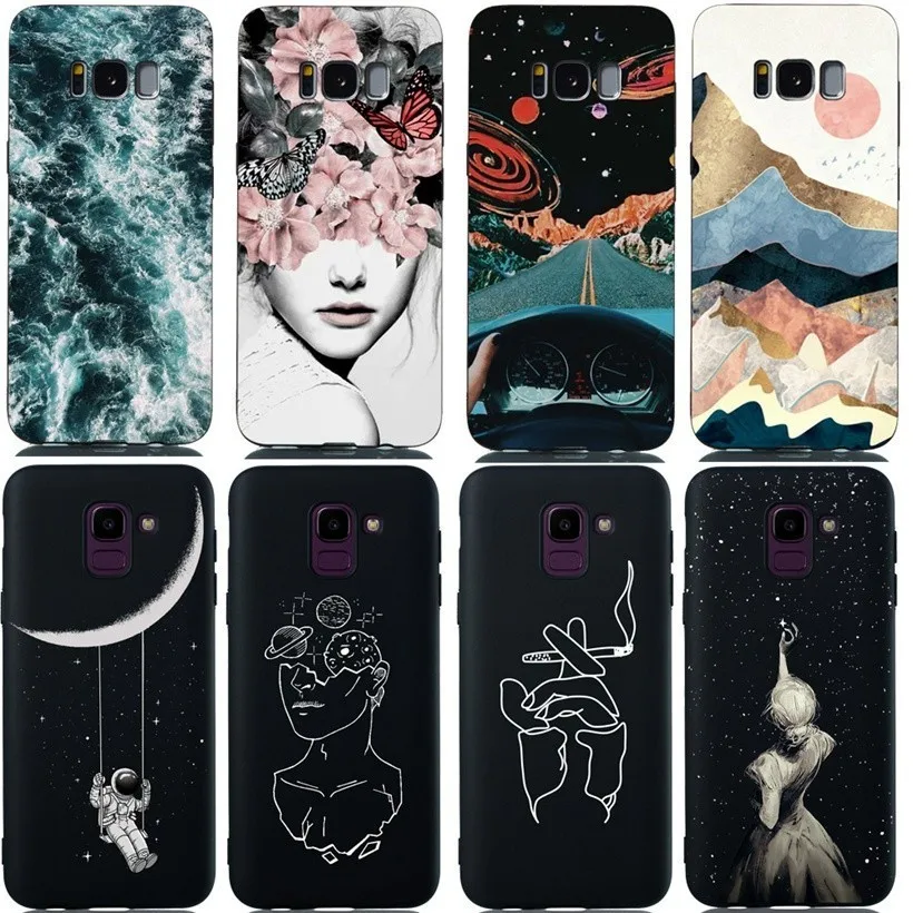 Soft Silicone Couple Case For Samsung Galaxy A7 A8 A9 Plus 2018 M10 M20 M30 A30 A40 A50 Art Pattern Flower Girl Phone Back Cover
Soft Silicone Couple Case For Samsung Galaxy A7 A8 A9 Plus 2018 M10 M20 M30 A30 A40 A50 Art Pattern Flower Girl Phone Back Cover