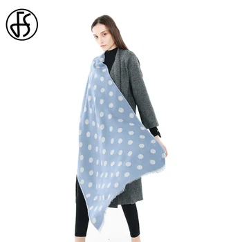 FS Winter Scarves Women 2018 Dot Luxury Brand Scarf Cashmere Feel Blue Yellow Long Large Warm Shawls And Wraps With Tassel
FS Winter Scarves Women 2018 Dot Luxury Brand Scarf Cashmere Feel Blue Yellow Long Large Warm Shawls And Wraps With Tassel