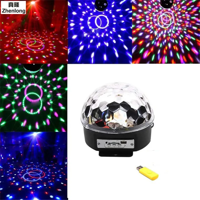 Laser Light 6LED with MP3 Player Disco Dj Stage Lighting 18W LED RGB Crystal Magic Ball Effect Light KTV Xmas Party Wedding Show
Laser Light 6LED with MP3 Player Disco Dj Stage Lighting 18W LED RGB Crystal Magic Ball Effect Light KTV Xmas Party Wedding Show