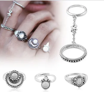 24 Sets/Lot (4Pcs Per Lot, Total 96Pcs) carved rhinestone moon four piece ring joint tail ring female tide ring Bulk Wholesale
24 Sets/Lot (4Pcs Per Lot, Total 96Pcs) carved rhinestone moon four piece ring joint tail ring female tide ring Bulk Wholesale